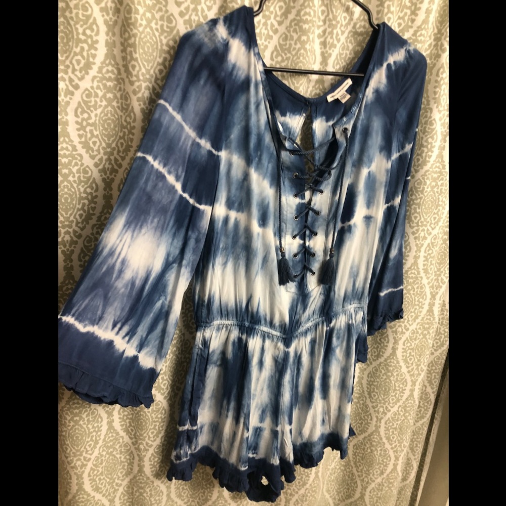 American Eagle Tie Dye Romper